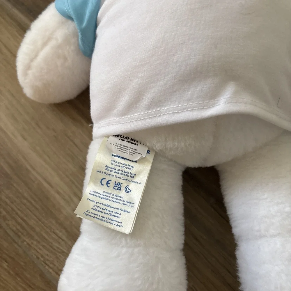 Build A Bear Sanrio Cinnamoroll‎ Plush With T-Shirt